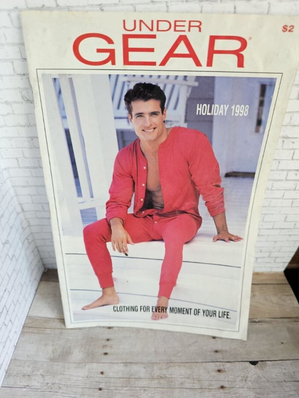 Undergear Holiday 1998 Catalog Fitness International Male OOP Iconic Archival